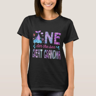 Oneder Unter Dem Meer Große Oma 1. Geburtstag T-Shirt