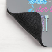 Oneder Unter Dem Meer Urgroßmutter 1. Geburtstag Mousepad (Ecke)