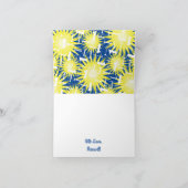 Onedera 1. Geburtstag Party Karte (Innenseite)