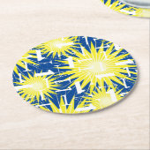 Onedera 1. Geburtstag Party Runder Pappuntersetzer (Angewinkelt)