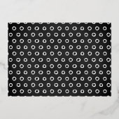 ONEderful 1st Birthday Foto Real Folieneinladung (Rückseite)