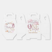 ONEderful 1st Birthday Party Boxes - Pink Geschenkschachtel (Ungeklappt)