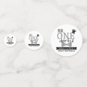 ONEderful 1st Birthday Party Foto Konfetti (Vorderseiten)