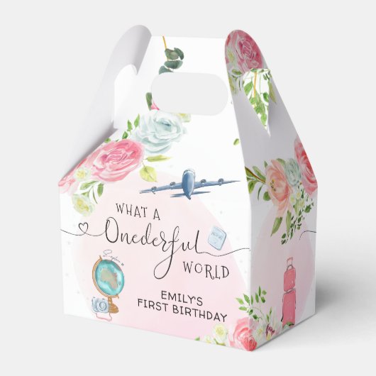 ONEderful Adventure Birthday Geschenkschachtel (Rückseite)