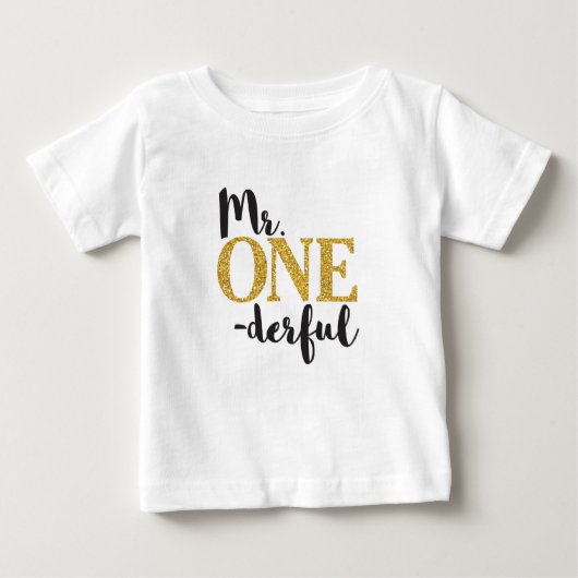 ONEderful Baby Fine Jersey T - Shirt (Vorderseite)