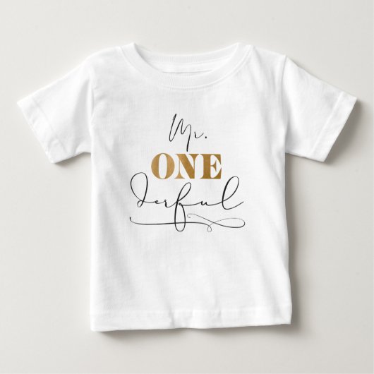 Onederful Baby T - Shirt (Vorderseite)
