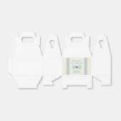 Onederful blue and gray bow Krawatte Geschenkschachtel (Ungefaltet)