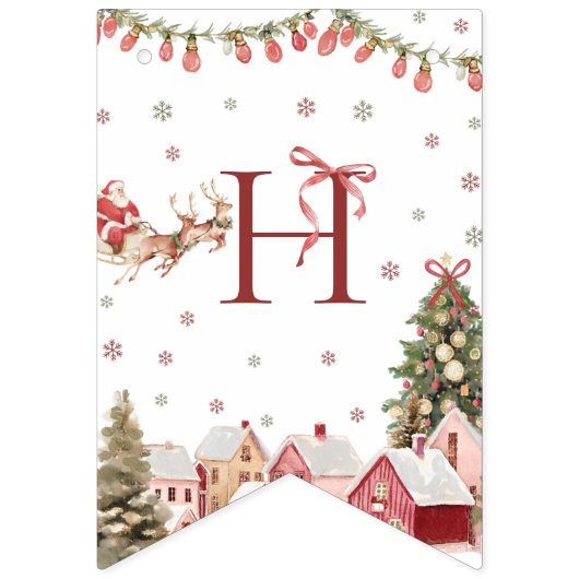 ONEderful Christmas Birthday Banner (Zweite Fahne)