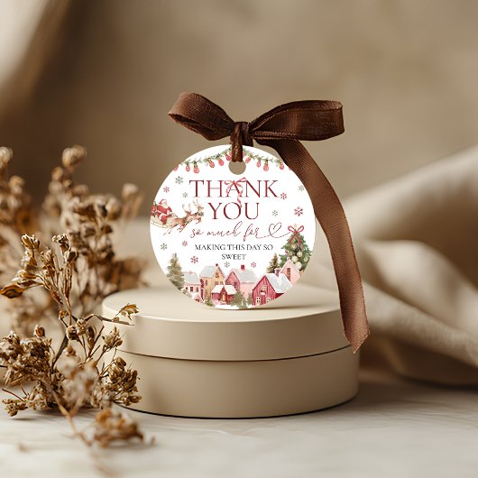 ONEderful Christmas Favor Tag Geschenkanhänger