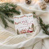 ONEderful Christmas Party Napkins Serviette
