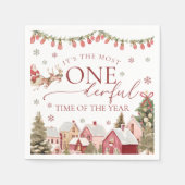 ONEderful Christmas Party Napkins Serviette (Vorderseite)