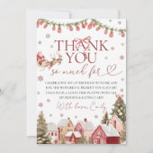 ONEderful Christmas Thank You Card Einladung (Vorderseite)