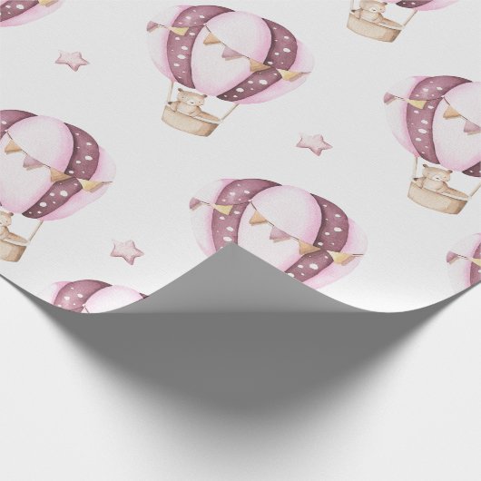 Onederful First Birthday Wrapping Paper Geschenkpapier (Ecke)