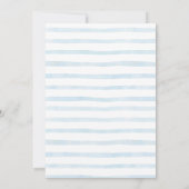 Onederful Hot Air Balloon Boy 1st Birthday Einladung (Rückseite)