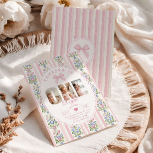 Onederful Love Shack 1. Geburtstags-Fotocollage Einladung