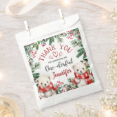 ONEderful | Niedlich Bärenweihe 1. Geburtstag Geschenktütchen (Ausgeschnitten)