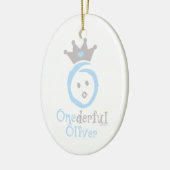 ONEderful Oliver Keramikornament (Links)