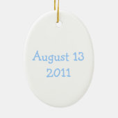 ONEderful Oliver Keramikornament (Hinten)
