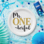 ONEderful Paper Tellers 9" Pappteller (Party)