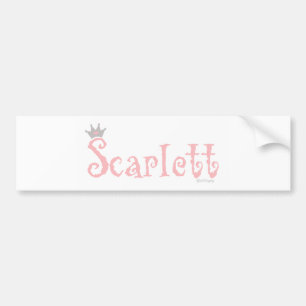 ONEderful Scarlett Autoaufkleber