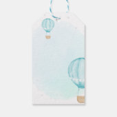 ONEderful World Adventure 1. Geburtstag Geschenkanhänger (Rückseite)