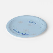 Onederland Boy Party Personalisierte Teller (Schrägansicht)