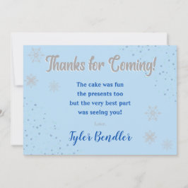 Onederland Boys 1. Geburtstag Dankeschön Karte