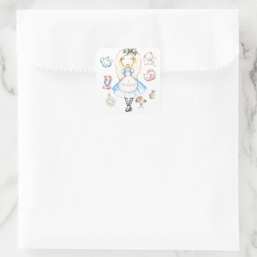 Onederland First Birthday Party Stickers (Tasche)