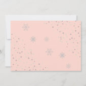 Onederland Girls 1. Geburtstag Dankeschön Karte (Rückseite)