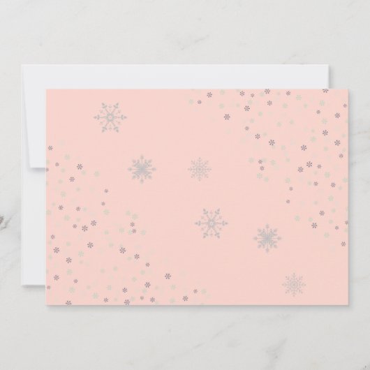 Onederland Girls 1. Geburtstag Dankeschön Karte (Rückseite)