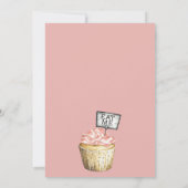 Onederland Tea Tea Party Einladung (Rückseite)