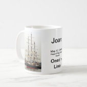 Onedin Linie Tasse (Vorderseite Links)