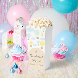 Oneful World Hot Air Ballon 1. Geburtstag Geschenkschachtel