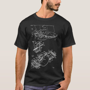 Onehweel Eigentümer Geschenk Retro OneWheel Patent T-Shirt