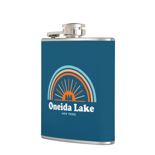 Oneida Lake New York Flachmann (Links)