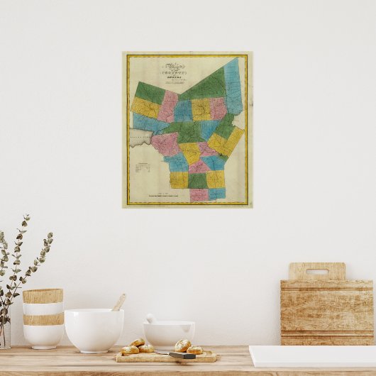 Oneida Landkreis Poster (Küche)