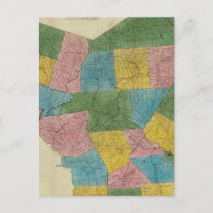 Oneida Landkreis Postkarte