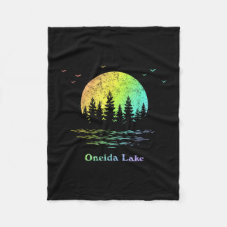 Oneida-See Outdoor-Abenteuer Familienurlaub Fleecedecke
