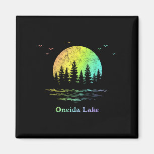 Oneida-See Outdoor-Abenteuer Familienurlaub Magnet