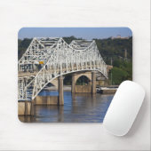 O'Neil Bridge am Tennessee River, Florenz, Mousepad (Mit Mouse)