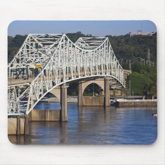 O'Neil Bridge am Tennessee River, Florenz, Mousepad (Vorne)