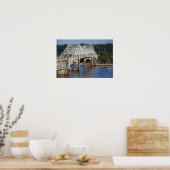 O'Neil Bridge am Tennessee River, Florenz, Poster (Küche)