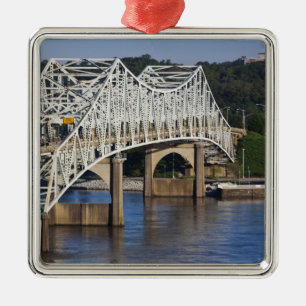 O'Neil Bridge über den Tennessee River, Florence, Ornament Aus Metall