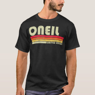 ONEIL Nachname Funny Retro Vintager 80er 90er gibt T-Shirt