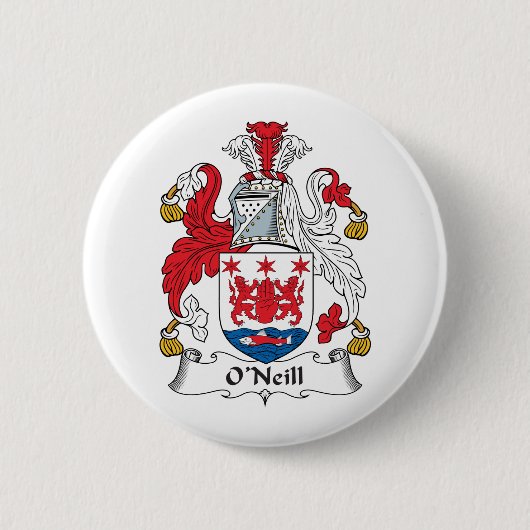 O'Neill-Familienwappen Button (Vorderseite)