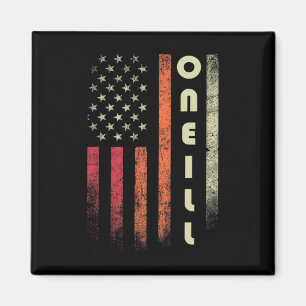 Oneill Nachname Lustig Retro Vintage Geburtstag Am Magnet