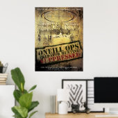 O'Neill Ops: "Raubtiere werden unterdrückt" Poster (Heimbüro)