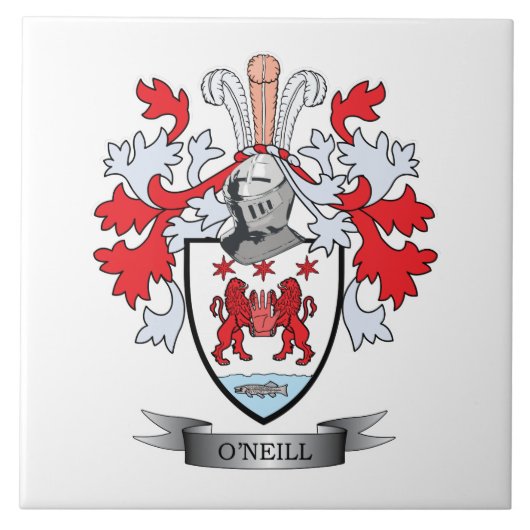 O'Neill-Wappen Fliese (Vorderseite)