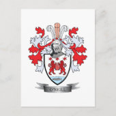 O'Neill-Wappen Postkarte (Vorderseite)