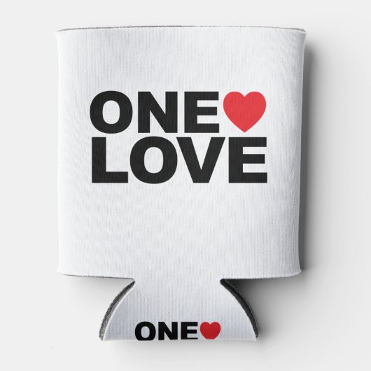OneLove-Logo Dosenkühler (Vorderseite)